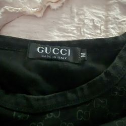 Gucci Jersey t-shirt,with Logo,an Monogram Print(authentic)size Med