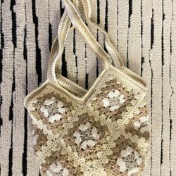 Handmade Crochet Beach Bag