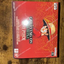 One Piece Carrying On His Will Booster Box Sealed