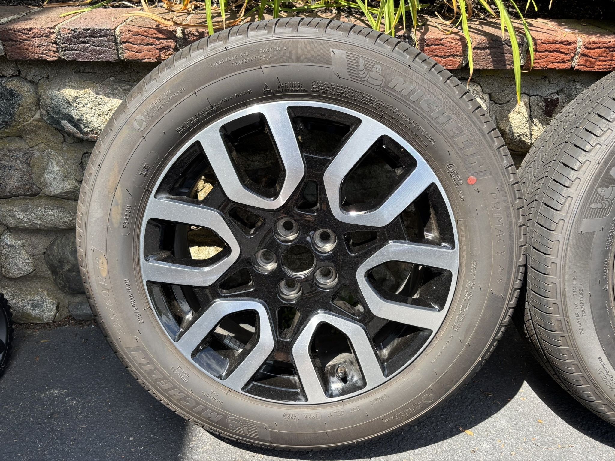 18” Ford Rims And Tires