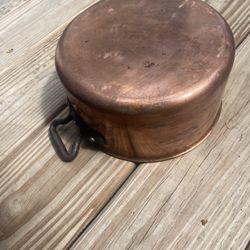 French Copper Sauce Pan