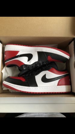 Jordan 1 Low Bred New, Sizes 10, 12
