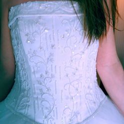 David’s bridal wedding dress