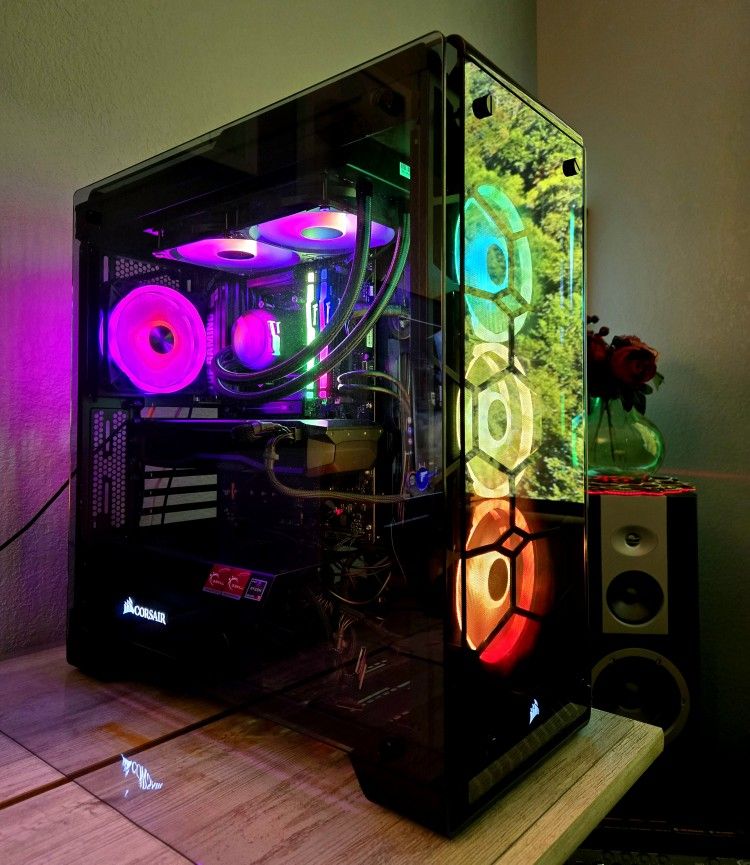 High End Gaming PC With RYZEN 7800X3D CPU With AMD RX 7900XT 