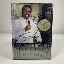 Signed Steve Harvey Platinum Comedy Series Special One Man - Autograph Signature