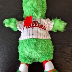 PHILADELPHIA PHILLIES PHILLIE PHANATIC 14" PLUSH MASCOT - EXCELLENT CONDITION