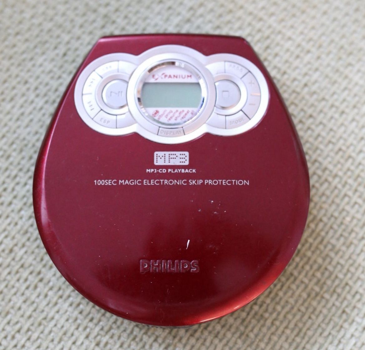 Phillips 100SEC Red CD Player
