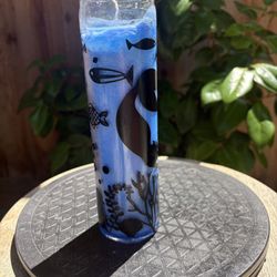 Blue Mermaid Ocean Themed Candle!