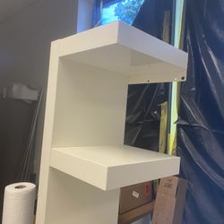 Tall Corner Shelf