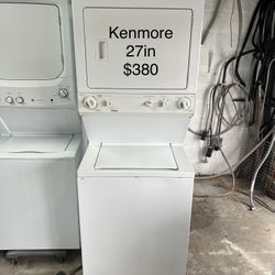 Kenmore Stackable Washer Dryer