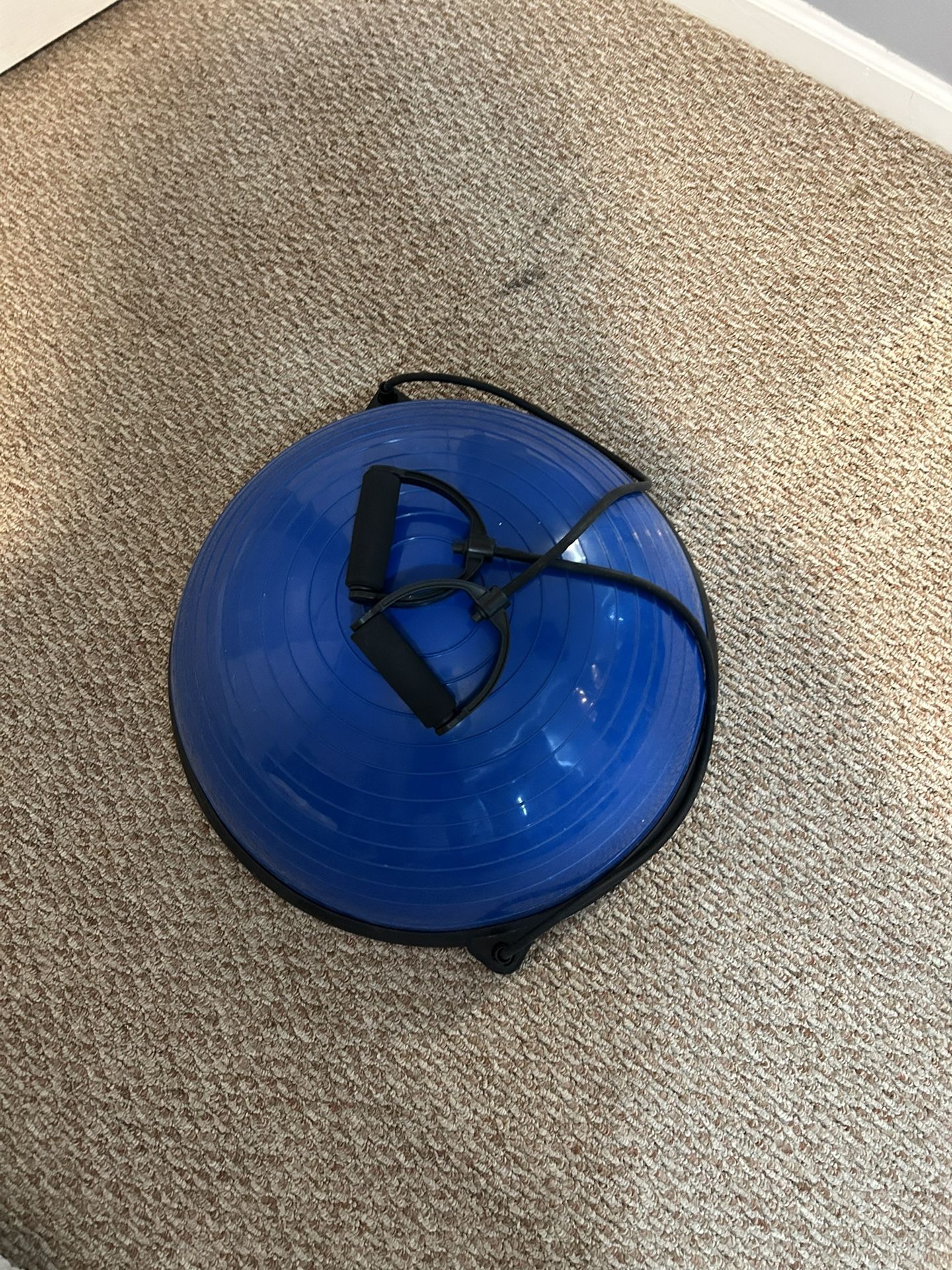 Half Balance Ball Trainer With Resistance Bands