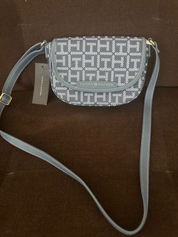 Tommy Hilfiger Charcoal Blue/Breezy Blue Diana Cross Body Women Handbags