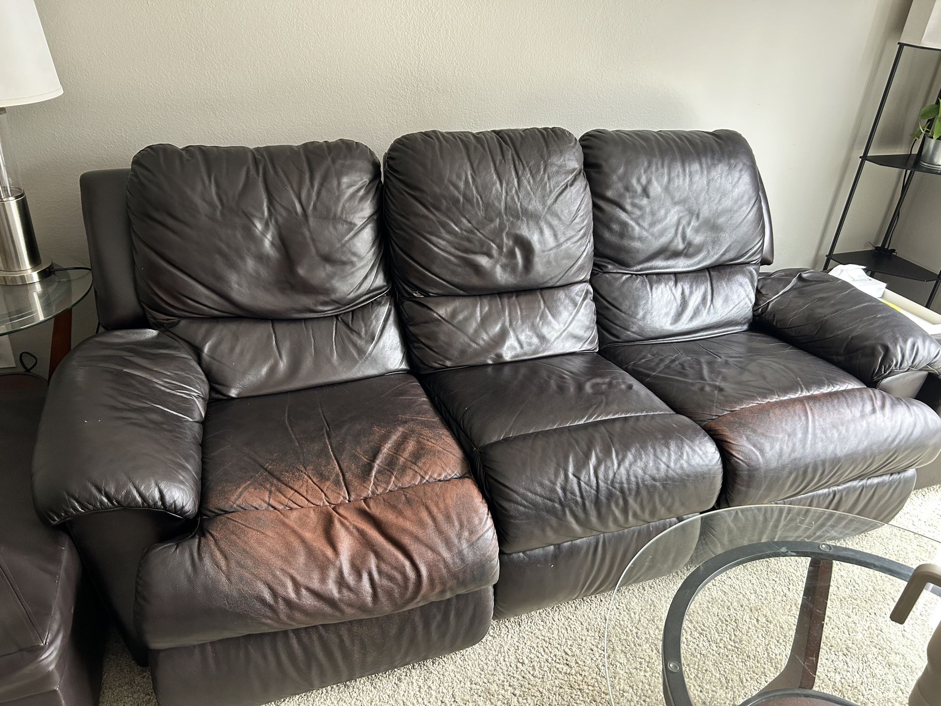 Leather Couch