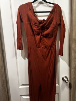 Burnt Orange Dress
