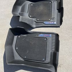 GMC Sierra 1500 AT4 OEM front and back floor mats
