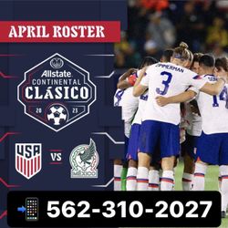 MEXICO VS USA TICKETS