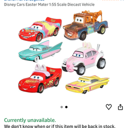 Disney pixar Cars Easter edition