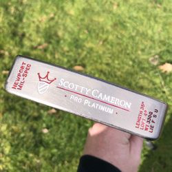 Nice! Scotty Cameron Pro Platinum Mil-Spec Newport Milled Putter