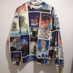 Star wars sweater size large