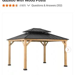 CROWNHILL METAL GAZEBO ROOF