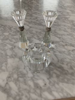 Crystal Candleholders