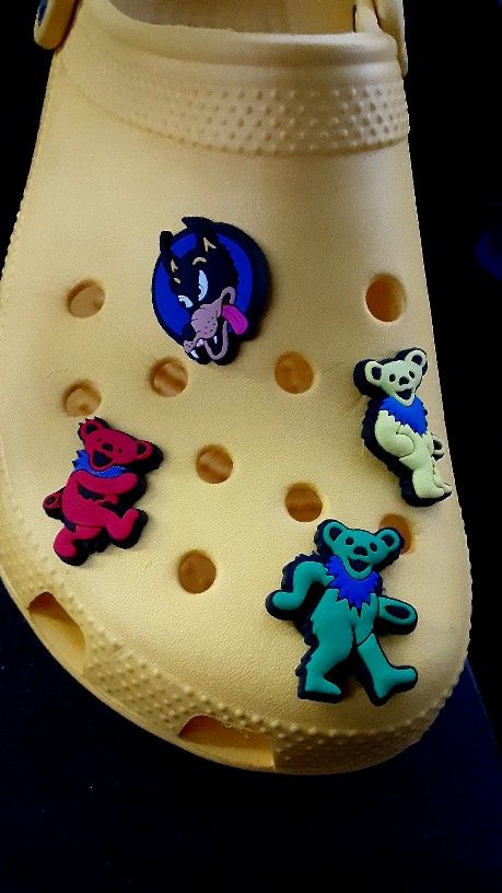 TEDDY BEAR **KID'S *SHOE CROC CHARMS 