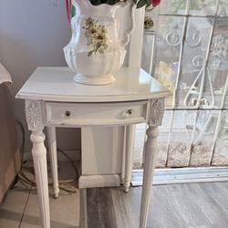 Antique inspired nightstand.