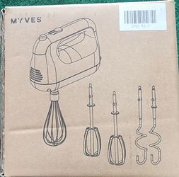 Hand Mixer with Attachments