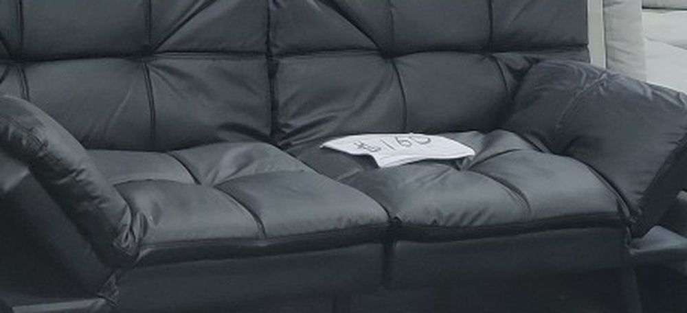 New Faux Leather Futon