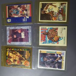 Larry Johnson College And NBA Basketball Cards