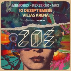 BANDA DE ROCK  ZOÉ MEMOREX REXSEXEX TOUR 2026 2 BOKETOS 🎤🎼🎸🥁