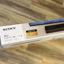 Sony HT-A5000 Premium Dolby Atmos Soundbar Home Theater | 5.1.2ch, Hi-Res Audio, 8K HDR, 450 Watts