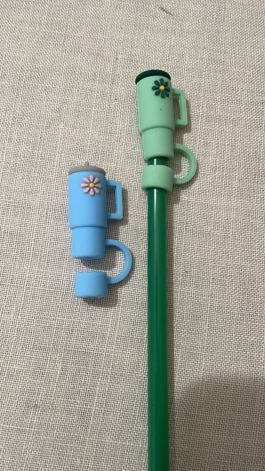 (2) Tumbler Straw Charms