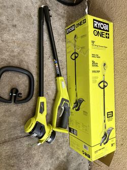 RYOBI ONE+ 18V 13 in. Cordless Battery String Trimmer (NO SHEILD)