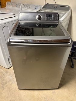 Washer machine Samsung Big heavy duty works good  we deliver