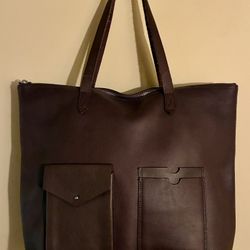 Madewell The Transport Satchel with Pockets 