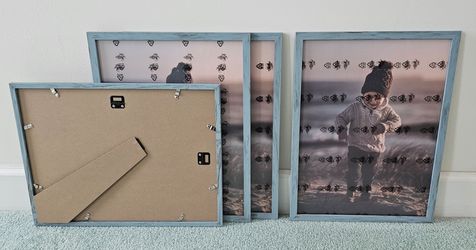 12 X 16 Inch Picture Frames Blue