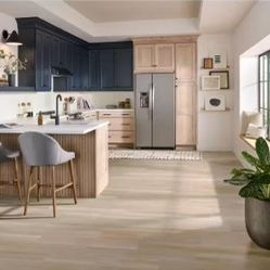 Peel And Stick Water Resistant Vinyl Tile Flooring 