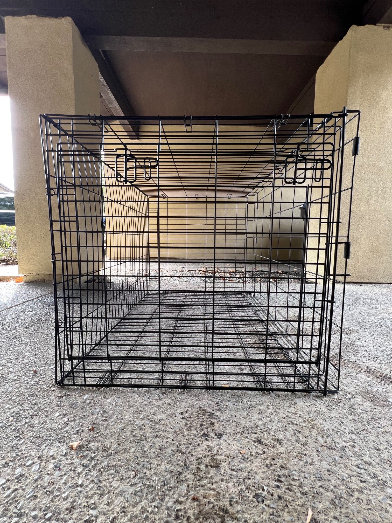 Foldable Metal Dog Crate