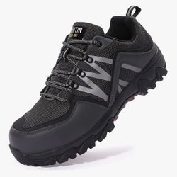 WHITIN Men's Steel Toe Slip Resistant Puncture Proof Construction Safety Work Shoes