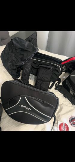 Cortech motorcycle saddlebags