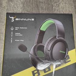 BINNUNE Wired Gaming Headset