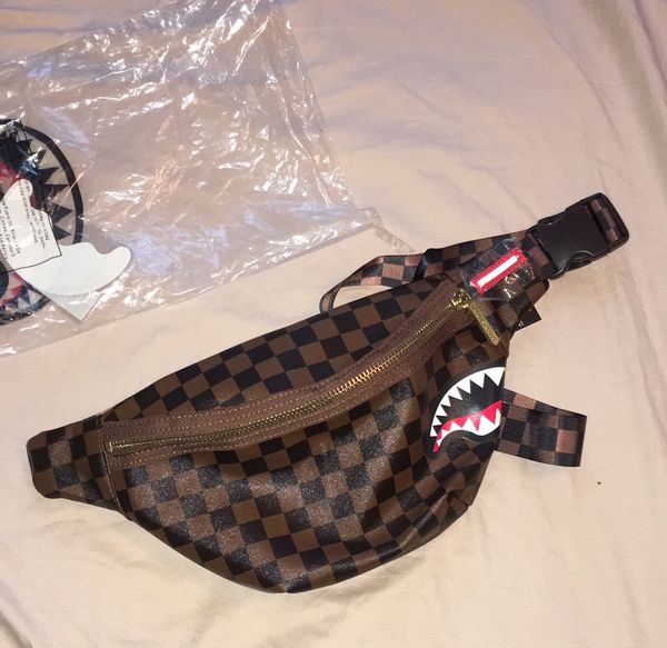 Sprayground “Sharks in Paris” crossbody fanny pack for Sale in Elk