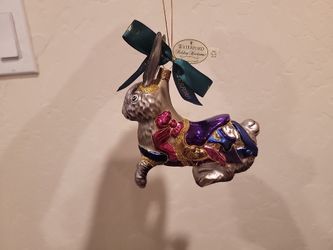 WATERFORD SOCIETY Holiday Heirlooms CAROUSEL RABBIT Limited Edition #660/2500 