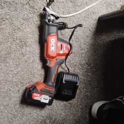 DCK Portable Sawzall W Charger
