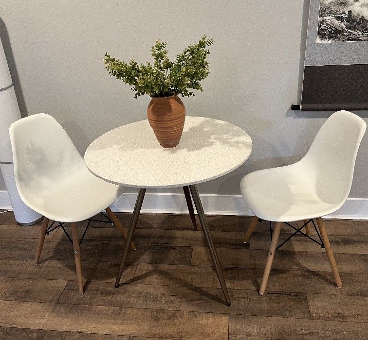 West Elm 30" Bistro Table With Chairs