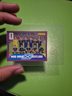 Purple border Scotland team picture