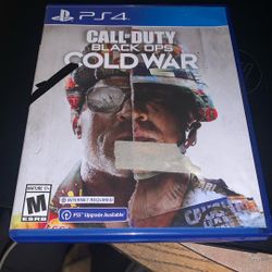 Call Of Duty Black Ops Cold War PS4 Game 