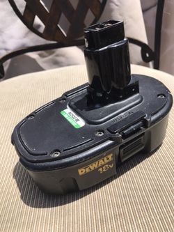 Rarely Used Dewalt Battery 18v Type Office Worker