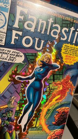Fantastic Four Marvel Comic Book Foil Cover